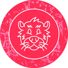 Unique Line Round Circle Icon