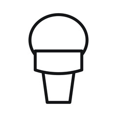 ice cream vector for website symbol icon presentation