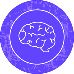 Unique Line Round Circle Icon