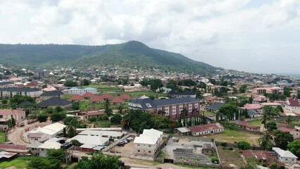 Shot of area View of Lokoja, Kogi State Nigeria