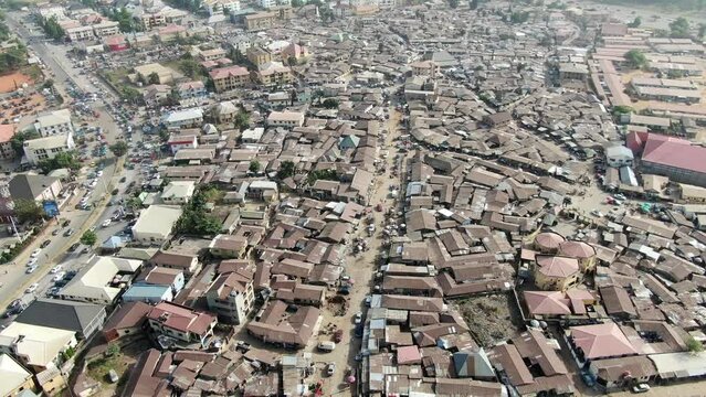 Shot of Garki ultra modern market, abuja Nigeria