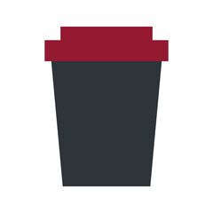 paper cup vector for website symbol icon presentation