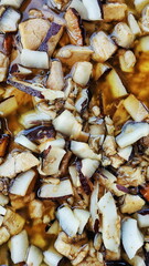 Tirpan Food | close up of dried fish