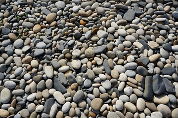 Sea pebbles stones on the seasidee
