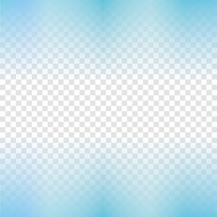 vector blue colored gradient background on transparent background	