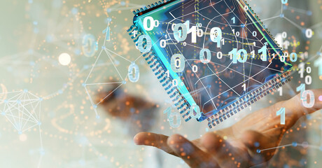 green world power in hand recycling