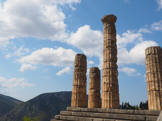 Ruins of the temple of Apollo