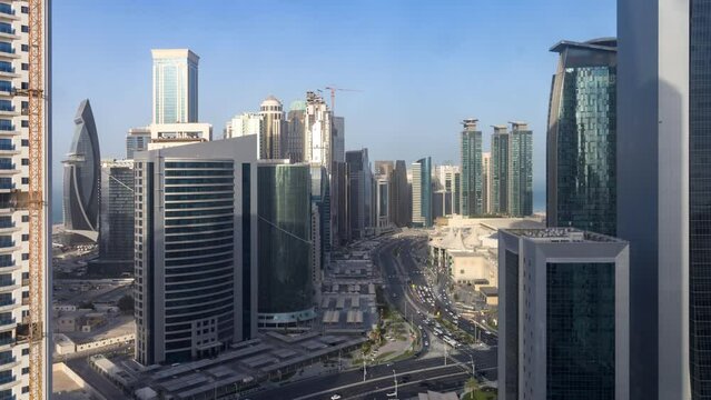 Doha, Qatar - Time Lapse