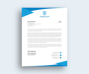 Official Modern Creative Abstract Letterhead design