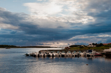 view of the port country
