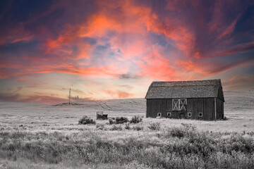 Old Barn in the Palouse, WA