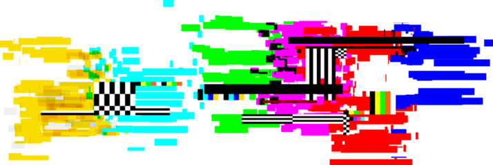 Glitch Effect TV Noise Screen Digital Bug Texture