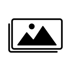 Picture Icon Vector Design Template.