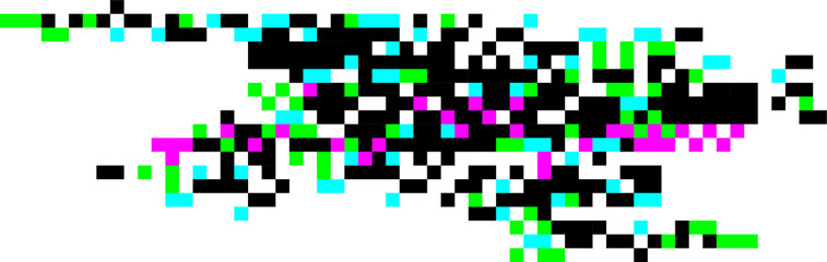 Glitch Effect TV Noise Screen Digital Bug Texture