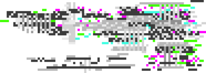Glitch Effect TV Noise Screen Digital Bug Texture