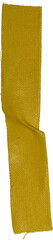 yellow fabric sticker tape