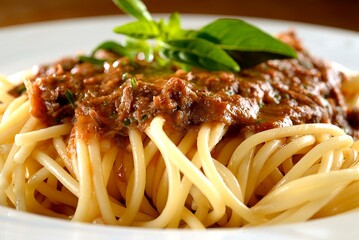 Spaghetti with Ossobuco Ragu