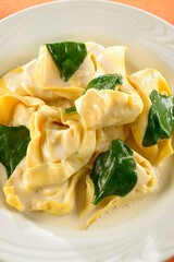 Spinach and  Ricotta Totelloni