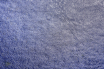 Blue Leather Surface Textures