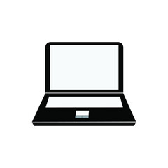 laptop icon design template illustration
