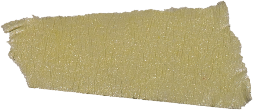 beige teared paper sticker or called strip with ripped edges