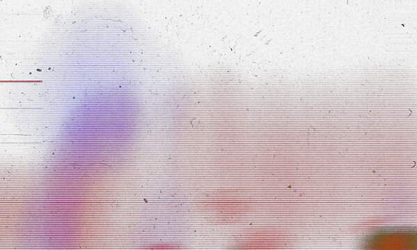 Scanline VHS Glitch Textures