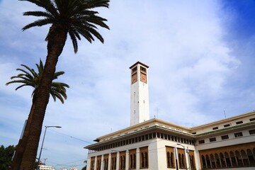 Wilaya building in Casablanca, Morocco