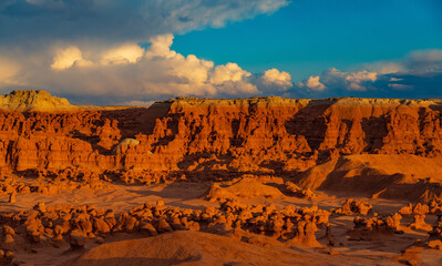 Clouds Over the Hoodoos of Goblin Valley State Park