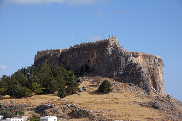 Akropolis von Lindos auf Rhodos