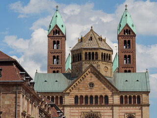 Fototapeta na wymiar Die Altstadt von Speyer