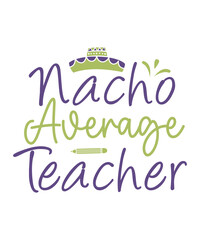 Naklejka premium teacher t shirt, mug designs