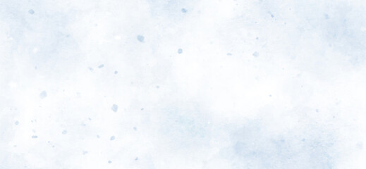 Abstract blue or white background with watercolor and stains, beautiful and colorful watercolor paper texture used for wallpaper, banner, design, painting, arts, printing and decoration.