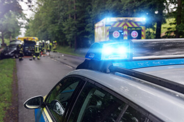 Verkehr Unfall Feuerwehr Polizei Sperrung Straße
