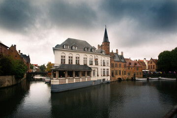 Fototapeta na wymiar belgium houses