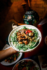 stew with vegetables