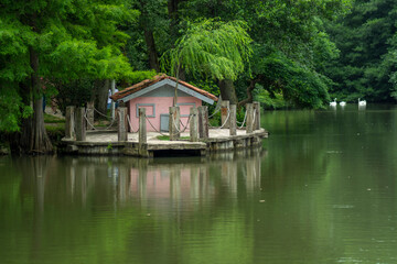 house on the lake