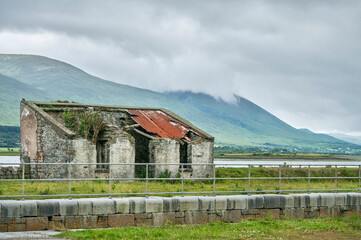 Abandoned house on the bank of Tralee Ship Canal