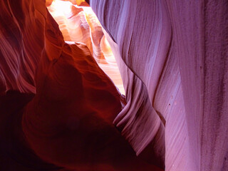 Views of Antelope Slot Canyon - Page - Arizona - USA