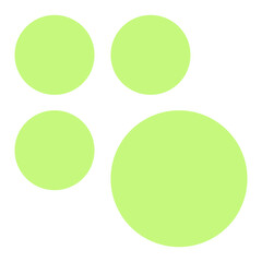 circle banner element
