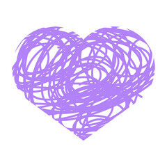 gradient abstract pattern heart
