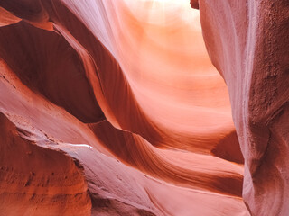 Antelope Canyon in the Navajo Reservation near Page, Arizona USA