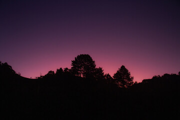 Crepúsculo lilás