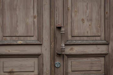 Fototapeta na wymiar wooden vintage door