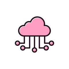 Cloud Computing Icon