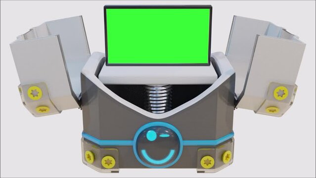 Lootbox with greenscreen
