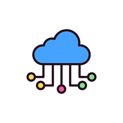 Cloud Computing Icon