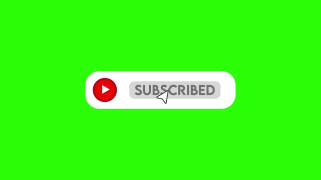 Subscribe Button Animation