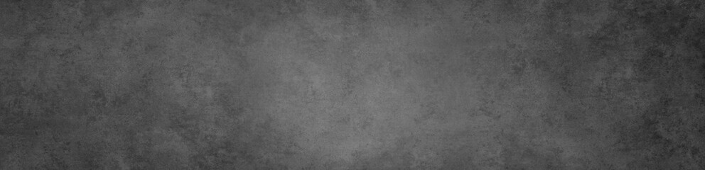 Close-up of abstract grey concrete wall texture wide banner background