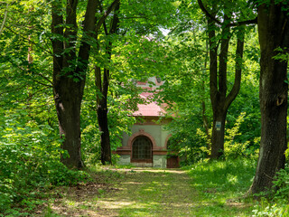 Traditional roadside shrine, Bardo, Lower Silesia, Poland