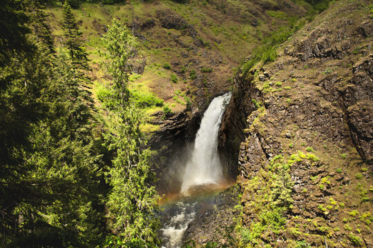 Elk River lower falls